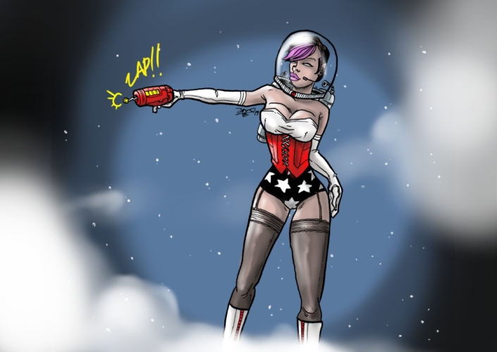 Space Chick Trabajo personal
